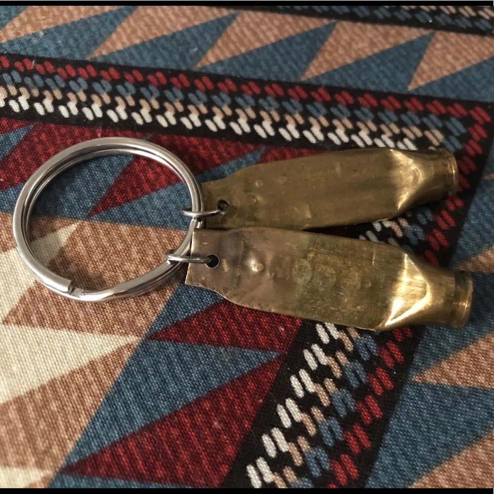 Bullet Casing Keychain- Click Click Boom - Picture 3 of 3